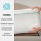 Martha Stewart SleepComplete 12 Inch Queen Medium Firm Triple-Action Cooling Gel Memory Foam Mattress CL-MODD1-12Q-MS - alternate 3
